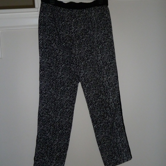 Vince Camuto Tuxedo Stripe Print Pants M - Picture 3 of 4